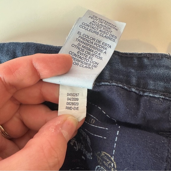 Tommy Hilfiger Women’s Low Rise Bootcut Jeans Size 8S Denim Flare - Picture 12 of 12